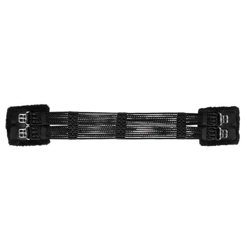 Stübben Kordelgurt mit gepolsterten Edelstahlschnallen - braun - 85cm Stübben Kordelgurt mit gepolsterten Edelstahlschnallen - braun - 85cm von Stübben