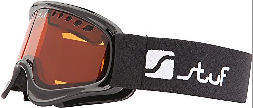 Stuf ECHO ADVANCE JR. Skibrille schwarz von Stuf