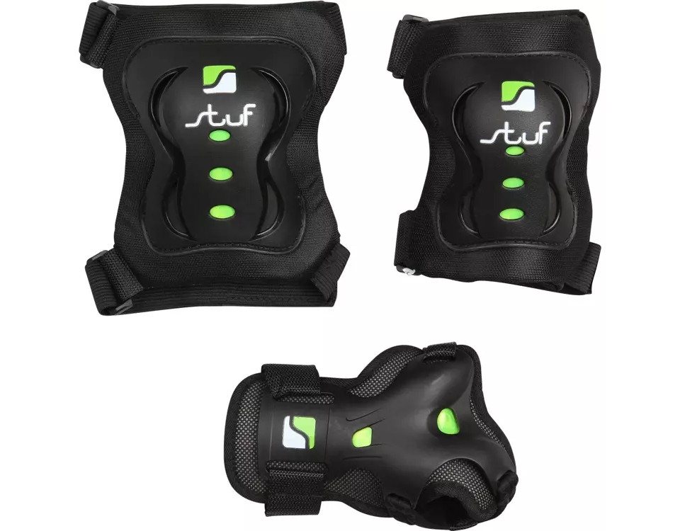 Stuf Knieprotektor ADVANCED ADULT 2 Schützer Set,schwa Stuf Knieprotektor ADVANCED ADULT 2 Schützer Set,schwa von Stuf