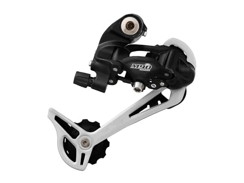 SunRace Rdm91 Rear Derailleur 9-Speed Long Cage, Direct Änderungen, Schwarz, ESTANDAR von SunRace