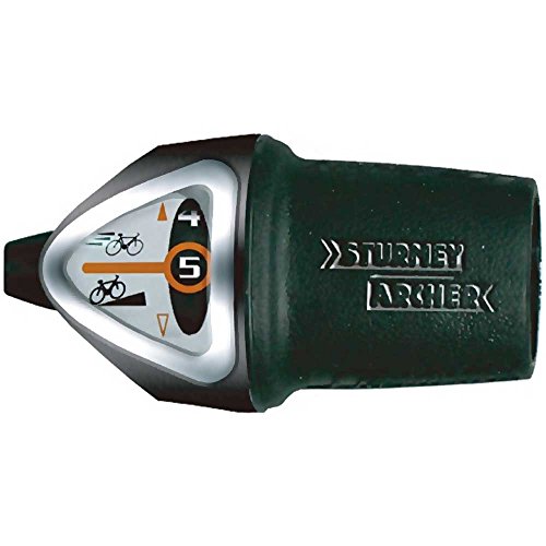 Sturmey Archer Unisex – Erwachsene Twist Grip-03453354 Grip, Schwarz, Einheitsgröße von Sturmey Archer