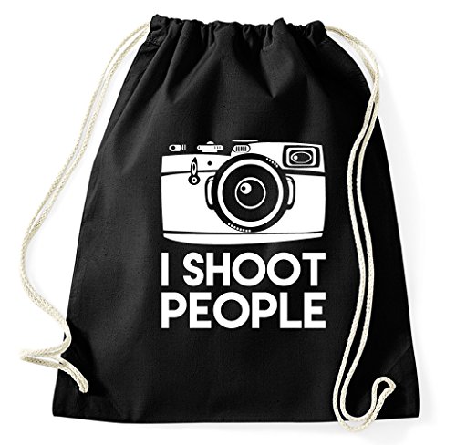 STYLETEX23 I Shoot People Turnbeutel Sportbeutel, schwarz STYLETEX23 I Shoot People Turnbeutel Sportbeutel, schwarz von STYLETEX23