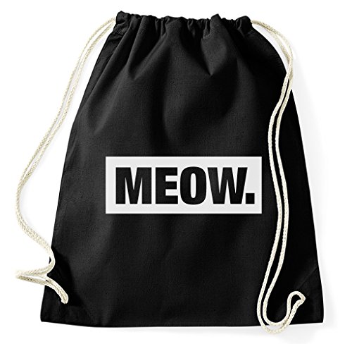 STYLETEX23 Meow Turnbeutel Sportbeutel, schwarz STYLETEX23 Meow Turnbeutel Sportbeutel, schwarz von STYLETEX23