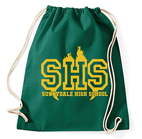 STYLETEX23 Sunnydale High School Buffy Vampire Slayer Turnbeutel Sportbeutel, flaschengrün STYLETEX23 Sunnydale High School Buffy Vampire Slayer Turnbeutel Sportbeutel, flaschengrün von STYLETEX23