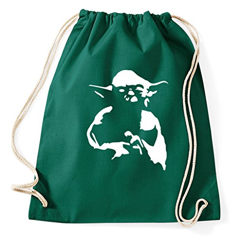 STYLETEX23 Yoda Turnbeutel Sportbeutel, flaschengrün STYLETEX23 Yoda Turnbeutel Sportbeutel, flaschengrün von STYLETEX23