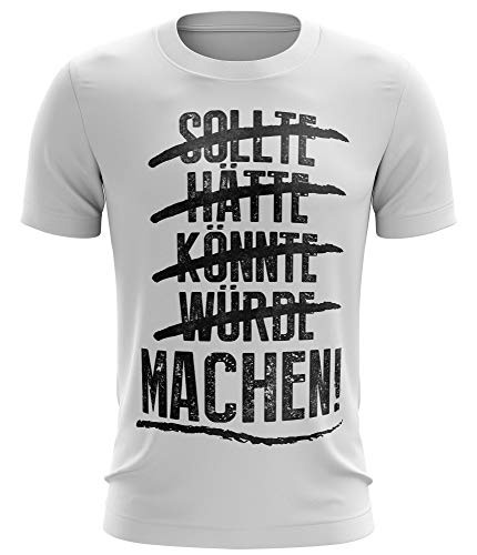 Stylotex Fitness T-Shirt Herren Sport Shirt Sollte Hätte Gym Tshirts für Performance beim Training | Männer Kurzarm | Funktionelle Sport Bekleidung, Farbe:Weiss, Größe:M Stylotex Fitness T-Shirt Herren Sport Shirt Sollte Hätte Gym Tshirts für Performance beim Training | Männer Kurzarm | Funktionelle Sport Bekleidung, Farbe:Weiss, Größe:M von Stylotex