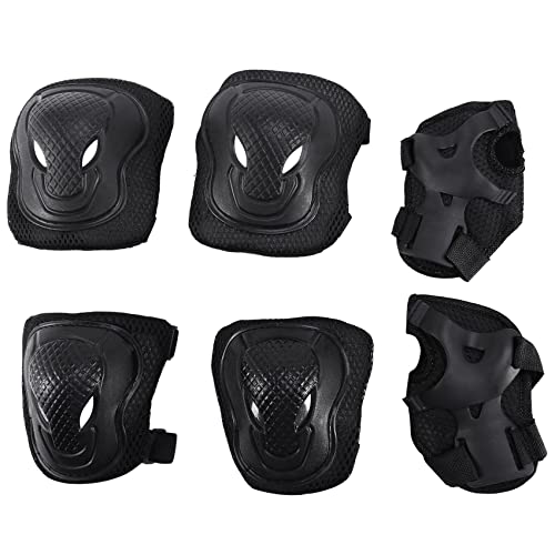 SuanQ Knieschützer und Ellenbogenschützer Stützschutz Schutzpolster Set für Erwachsene Skate Protective SuanQ Knieschützer und Ellenbogenschützer Stützschutz Schutzpolster Set für Erwachsene Skate Protective von SuanQ