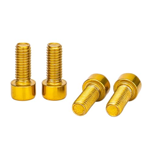 4 Stück 5 X 12 Mm Wasserflaschenhalter Schrauben Ersatz Edelstahl Schraube Sechskant Innensechskantschrauben Schrauben Fahrradzubehör von SueaLe