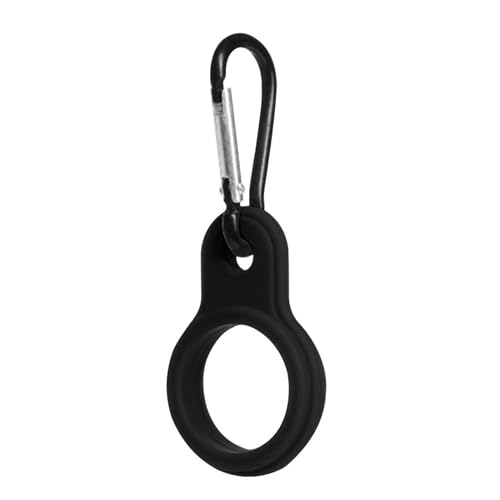 4 x Outdoor-Wasserflaschenhalter aus Silikon, mit Karabiner-Clip, sicherer Flaschenhalter, Wasserflaschen-Clipschnalle für Reisen von SueaLe