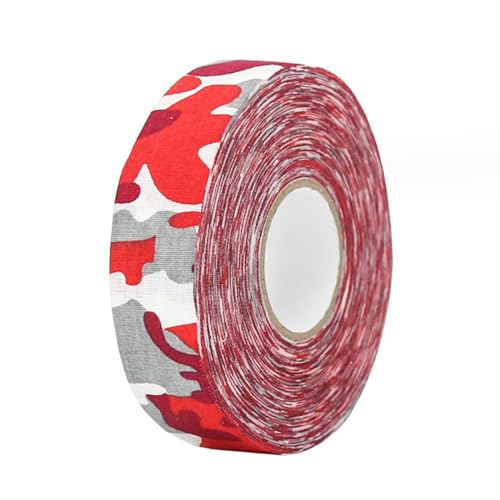 Hockey-Klebeband, 25 mm x 25 m, mit rutschfestem Griff, rutschfestes Eistuch, Hockey-Klebeband zum Einwickeln von Eishockey-Hockey-Tape von SueaLe