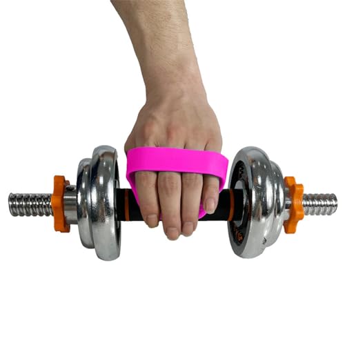 SueaLe Gewichtheber-Handschuhe für Herren und Damen, Silikon, rutschfest, halbe Finger, Vier-Finger, Fitness-Übungshandschuhe, Workout, Grip-Handschuhe, leichte Trainingshandschuhe von SueaLe