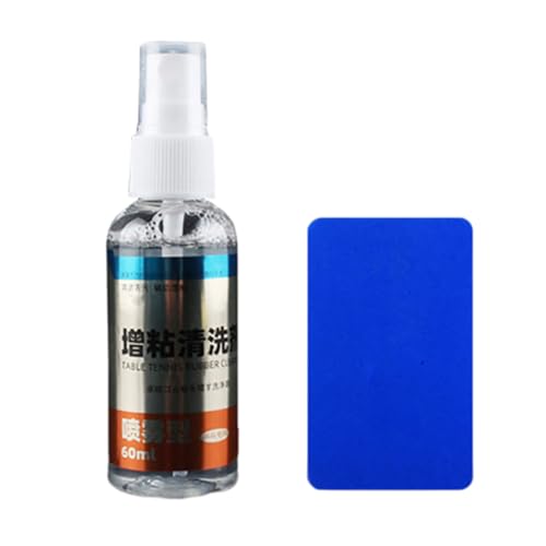 Tischtennisreiniger Reinigungsspray Tischtennisschläger Reinigungsset Tischtennisschläger Reiniger Pingpong Paddle Cleaner von SueaLe