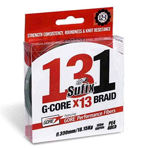 Sufix 131 Braid 300 m Schraube Green 20,5 S13205Gr300 Asu640412 Sufix 131 Braid 300 m Schraube Green 20,5 S13205Gr300 Asu640412 von Sufix