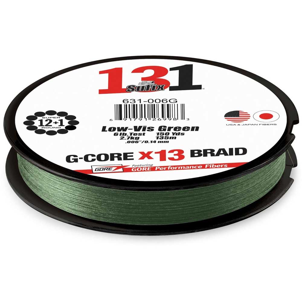 Sufix 131 Braided Line 100 M Silber 0.104 mm Sufix 131 Braided Line 100 M Silber 0.104 mm von Sufix