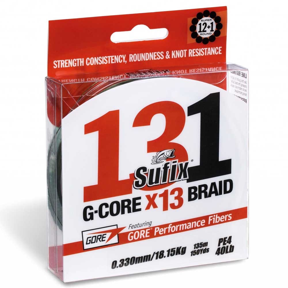 Sufix 131 Braided Line 120 M Durchsichtig 0.128 mm Sufix 131 Braided Line 120 M Durchsichtig 0.128 mm von Sufix