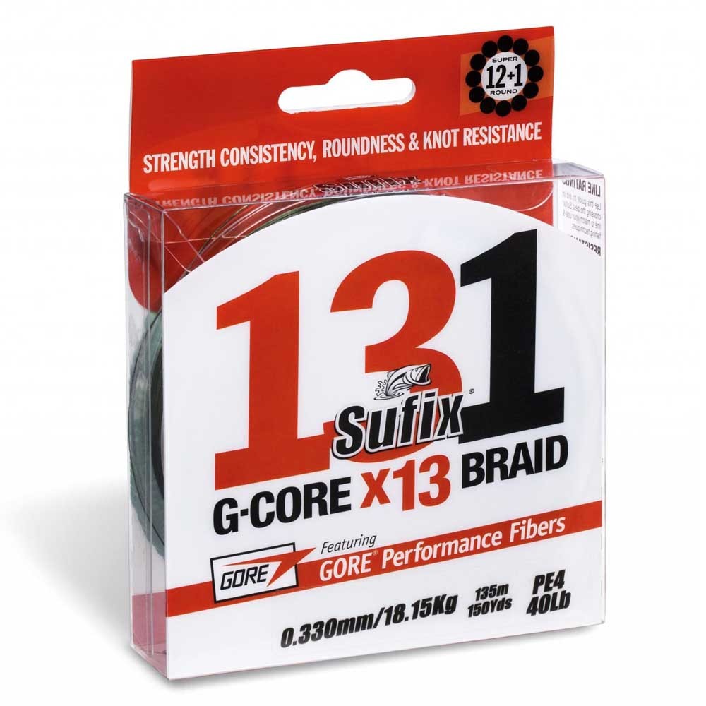 Sufix 131 Braided Line 135 M Durchsichtig 0.148 mm Sufix 131 Braided Line 135 M Durchsichtig 0.148 mm von Sufix