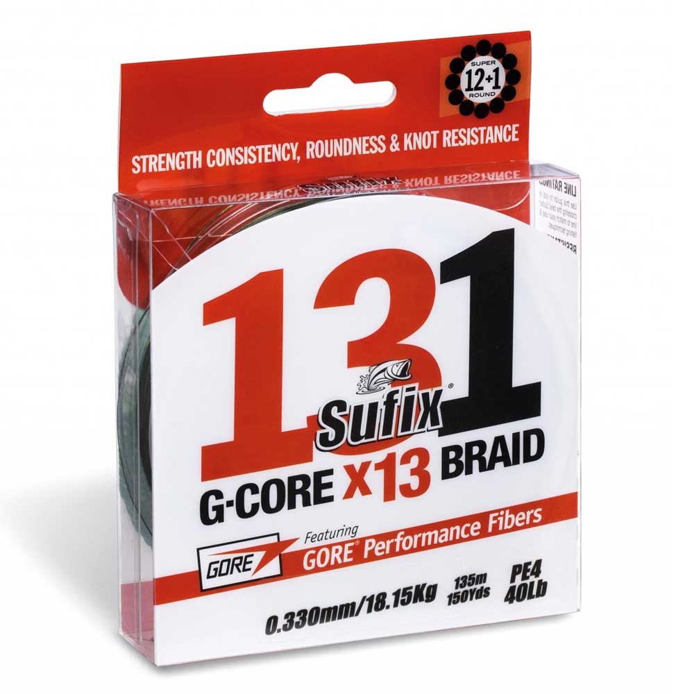 Sufix 131 Braided Line 135 M Durchsichtig 0.148 mm Sufix 131 Braided Line 135 M Durchsichtig 0.148 mm von Sufix