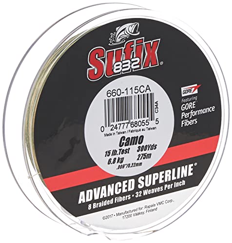 Sufix 660-115ca Geflochtene Angelschnur, Camouflage, 6,8 kg Sufix 660-115ca Geflochtene Angelschnur, Camouflage, 6,8 kg von Sufix