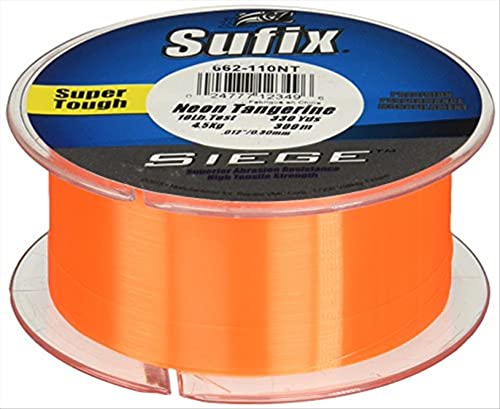 Sufix 662-112NT Angelschnur, Neon Mandarine, 12 LBS Sufix 662-112NT Angelschnur, Neon Mandarine, 12 LBS von Sufix