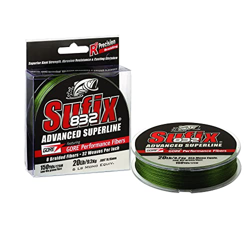 Sufix 832 Advanced Superline 120, Grün, Größe 0.150 mm Sufix 832 Advanced Superline 120, Grün, Größe 0.150 mm von Sufix