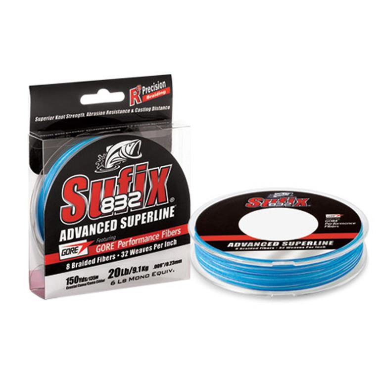 Sufix 832 Advanced Superline Braided Line 450 M Blau 0.420 mm von Sufix