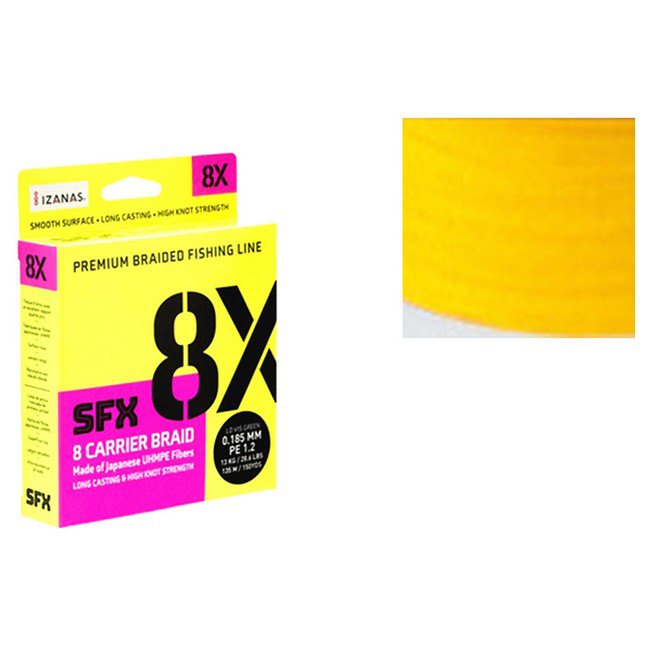 Sufix 8x Braided Line 275 M Gelb 0.165 mm Sufix 8x Braided Line 275 M Gelb 0.165 mm von Sufix