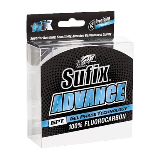 Sufix Advance Fluorocarbon Angelschnur Weiss 0.260MM - 91MT - 4.9KG Sufix Advance Fluorocarbon Angelschnur Weiss 0.260MM - 91MT - 4.9KG von Sufix