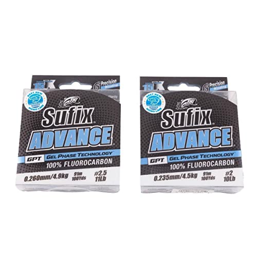 Sufix Advance Fluorocarbon weiß 0.235mm - 91M - 4.5Kg Sufix Advance Fluorocarbon weiß 0.235mm - 91M - 4.5Kg von Sufix