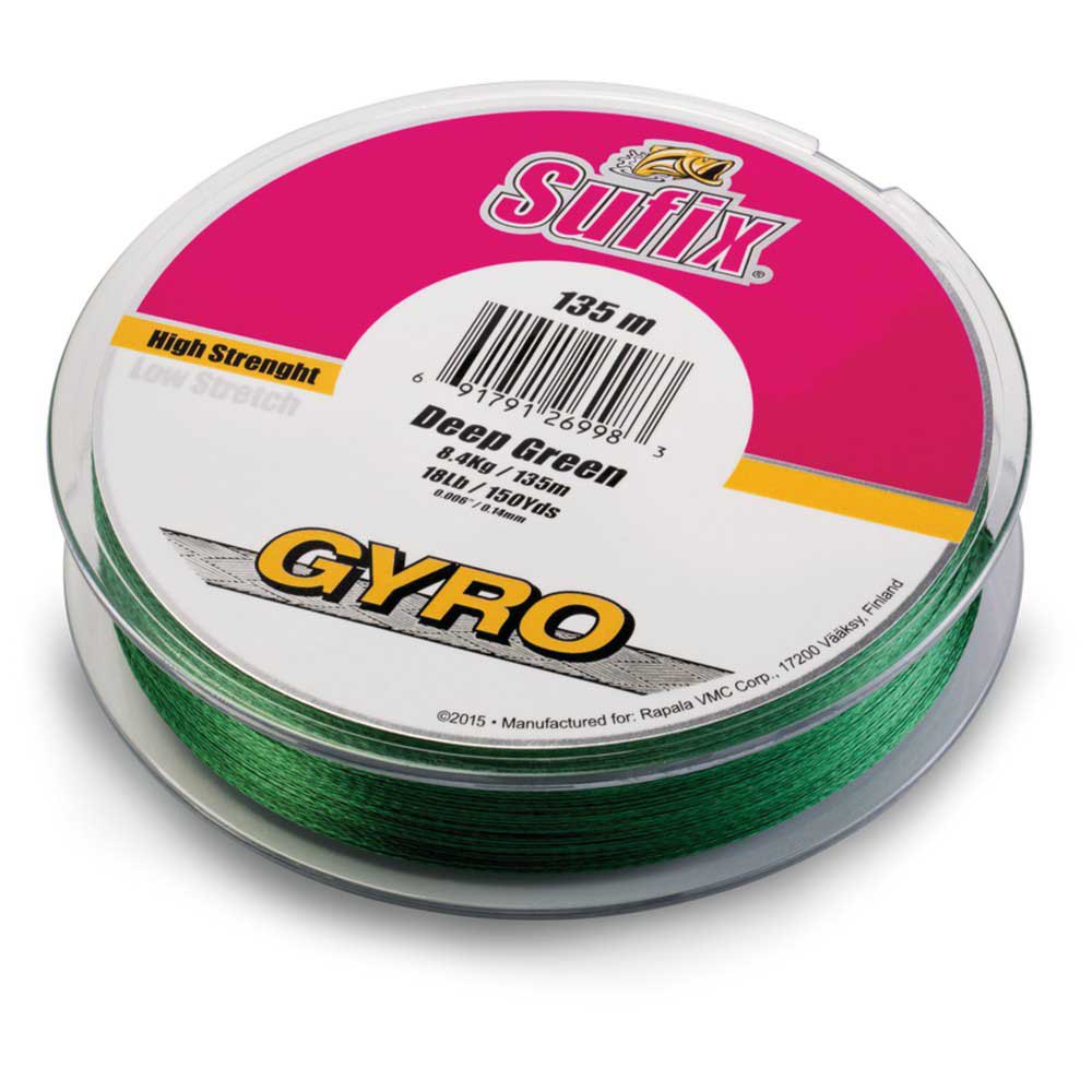 Sufix Gyro 3200 M Braided Line Durchsichtig 0.140 mm Sufix Gyro 3200 M Braided Line Durchsichtig 0.140 mm von Sufix