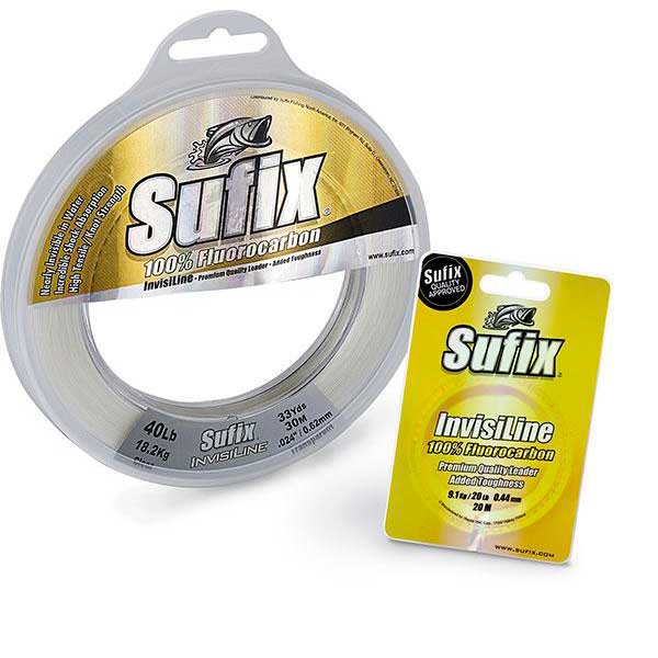 Sufix Invisiline Fluorocarbon 20 M Silber 1.060 mm von Sufix