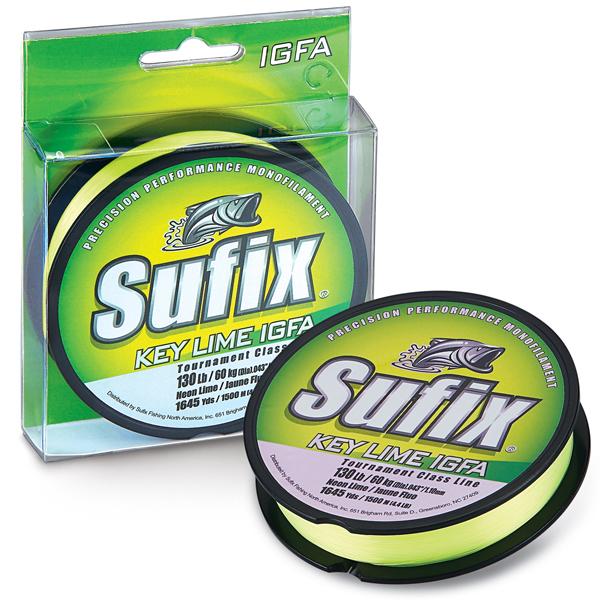 Sufix Key Lime Igfa Monofilament 900 M Grün 0.520 mm von Sufix