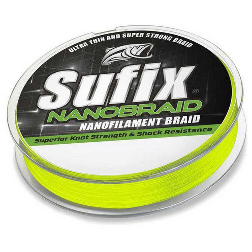 Sufix Nanobraid Braided Line 100 M Gelb 0.040 mm von Sufix