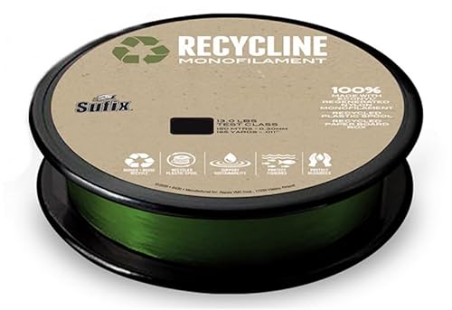 Sufix Nylon Recycline Green - 300m - Vert - D.0.35mm - R.7Kg - SRC35GR300 - ASU471054 von Sufix