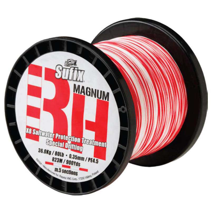 Sufix Rh Magnum Braided Line 823 M Rot 0.350 mm Sufix Rh Magnum Braided Line 823 M Rot 0.350 mm von Sufix