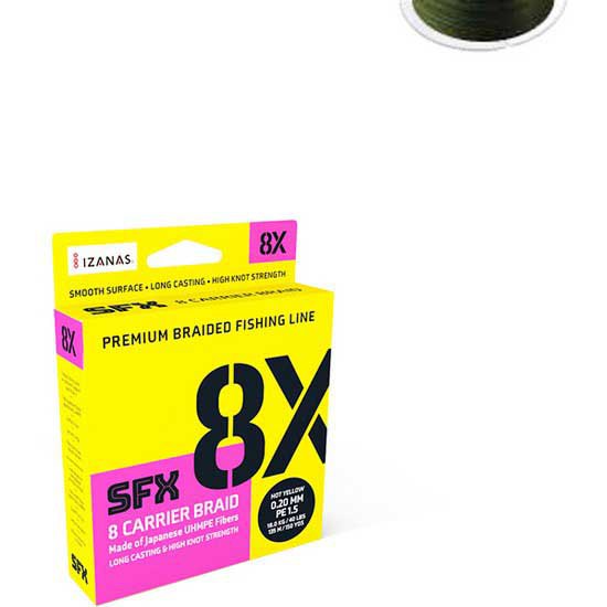 Sufix Sfx 8x 275 M Braided Line Golden 0.104 mm von Sufix