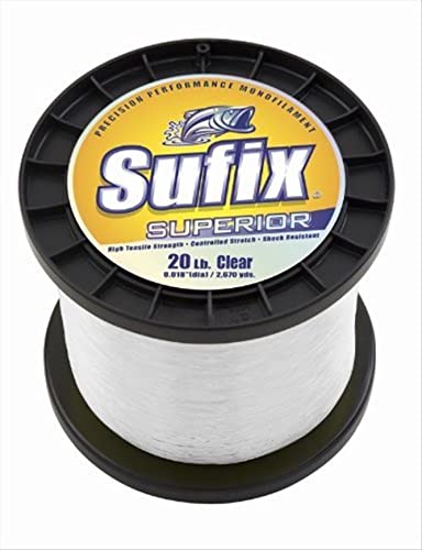 Sufix Superior 30 lb. Test 450 YD, Clear Sufix Superior 30 lb. Test 450 YD, Clear von Sufix