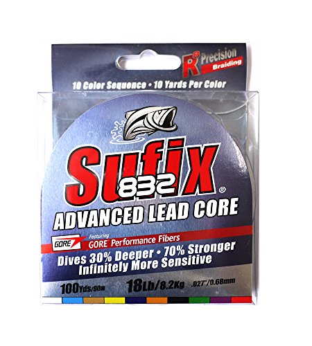 Sufix Unisex-Erwachsene 658-118MC Tolles Produkt, Mehrfarbig, 18 Pound/100 Yard Spool Sufix Unisex-Erwachsene 658-118MC Tolles Produkt, Mehrfarbig, 18 Pound/100 Yard Spool von Sufix