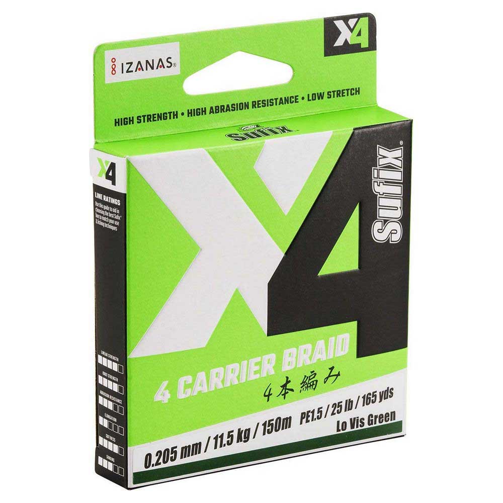 Sufix X4 Braided Line 300 M Durchsichtig 0.185 mm Sufix X4 Braided Line 300 M Durchsichtig 0.185 mm von Sufix