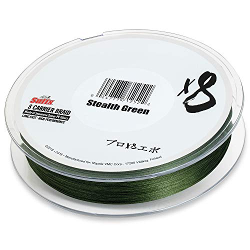 Sufix X8 Stealth Green Braid Line - 150m geflochtene Angelschnur, Durchmesser/Tragkraft:0.185mm / 15.5kg / 35lbs Sufix X8 Stealth Green Braid Line - 150m geflochtene Angelschnur, Durchmesser/Tragkraft:0.185mm / 15.5kg / 35lbs von Sufix