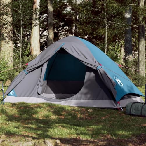 Sufrk Kuppel-Campingzelt 2 Personen Camping Zelt Camping Tent Camping ZubehöR Zelt Blau Wasserdicht - 94644 von Sufrk