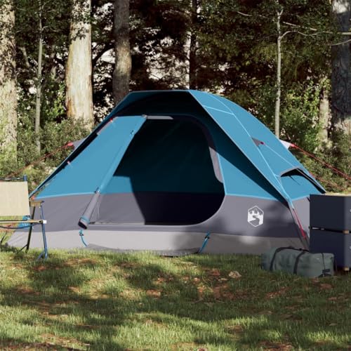 Sufrk Kuppel-Campingzelt 2 Personen Camping Zelt Camping Tent Camping ZubehöR Zelt Blau Wasserdicht - 94774 von Sufrk