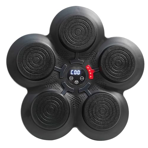 Music Boxing Machine, Smart Music Boxing Machine, Bluetooth Boxing Machine mit 5 Schlagpunkte, Trainingsgeräte für Heimübungen Stressabbau, 5 Lautstärkestufen Einstellbar, Schwarz Music Boxing Machine, Smart Music Boxing Machine, Bluetooth Boxing Machine mit 5 Schlagpunkte, Trainingsgeräte für Heimübungen Stressabbau, 5 Lautstärkestufen Einstellbar, Schwarz von SuhoFutus