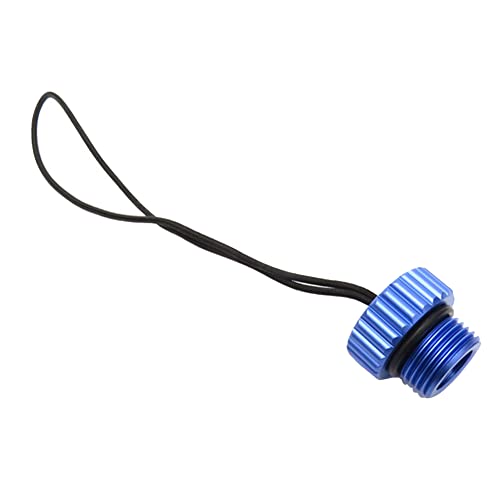 Sujurio Tauchen DIN Flaschenventil Gewindedeckel 5/8-14NPS Staubkappe Staubstopfenschutz Tankregler Schutzabdeckung Blau Sujurio Tauchen DIN Flaschenventil Gewindedeckel 5/8-14NPS Staubkappe Staubstopfenschutz Tankregler Schutzabdeckung Blau von Sujurio