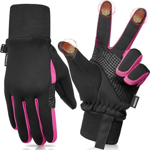 Sukeen Anti-Rutsch Handschuhe Kinder Fahrradhandschuhe Kinder, Softshell Handschuhe Kinder Handschuhe Warme Winterhandschuhe Wasserdicht Winddicht Laufhandschuhe für Mädchen Jungen 4-24 Jahre Sukeen Anti-Rutsch Handschuhe Kinder Fahrradhandschuhe Kinder, Softshell Handschuhe Kinder Handschuhe Warme Winterhandschuhe Wasserdicht Winddicht Laufhandschuhe für Mädchen Jungen 4-24 Jahre von Sukeen