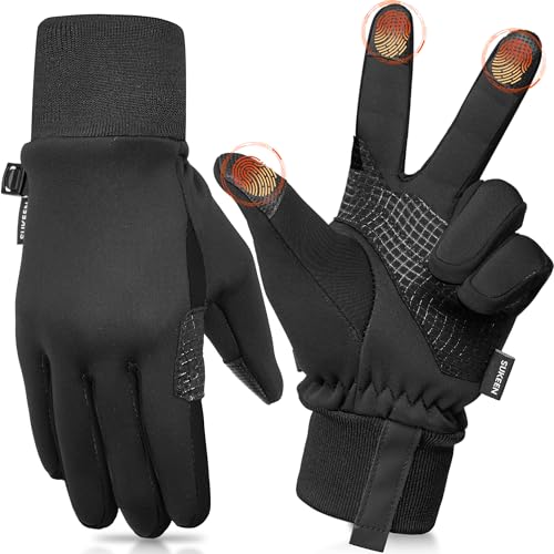 Sukeen Anti-Rutsch Handschuhe Kinder Fahrradhandschuhe Kinder, Softshell Handschuhe Kinder Handschuhe Warme Winterhandschuhe Wasserdicht Winddicht Laufhandschuhe für Mädchen Jungen 4-14 Jahre Sukeen Anti-Rutsch Handschuhe Kinder Fahrradhandschuhe Kinder, Softshell Handschuhe Kinder Handschuhe Warme Winterhandschuhe Wasserdicht Winddicht Laufhandschuhe für Mädchen Jungen 4-14 Jahre von Sukeen
