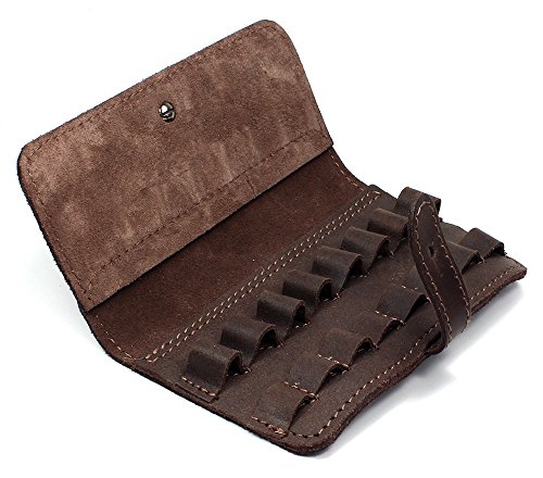 Sulla Retro Gürteltasche für Munition Patronentasche aus echtem Leder Handarbeit braun für 8 Patronen 308 Win Sulla Retro Gürteltasche für Munition Patronentasche aus echtem Leder Handarbeit braun für 8 Patronen 308 Win von FOXCUP