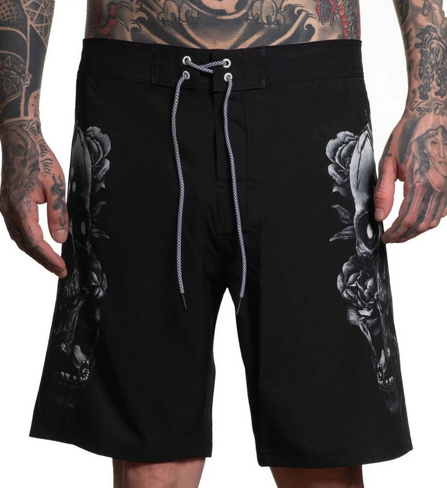 Sullen Clothing Boardshorts Blaq Skull Tattoo Schädel Spinne Badehose Sullen Clothing Boardshorts Blaq Skull Tattoo Schädel Spinne Badehose von Sullen Clothing
