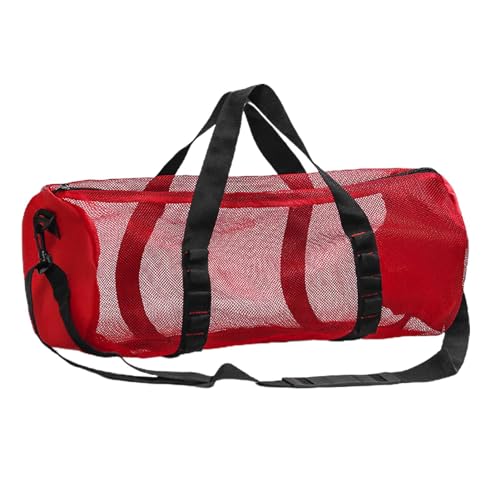 Mesh Gym Bag, Sports Bag, Gym Training Bag, Mesh Bag, Scuba Bag Mesh, Mesh Design for Breathability Large Capacity for All Your Gear Adjustable Shoulder Strap for Fitness, Travel, Camping Mesh Gym Bag, Sports Bag, Gym Training Bag, Mesh Bag, Scuba Bag Mesh, Mesh Design for Breathability Large Capacity for All Your Gear Adjustable Shoulder Strap for Fitness, Travel, Camping von Sulxyi