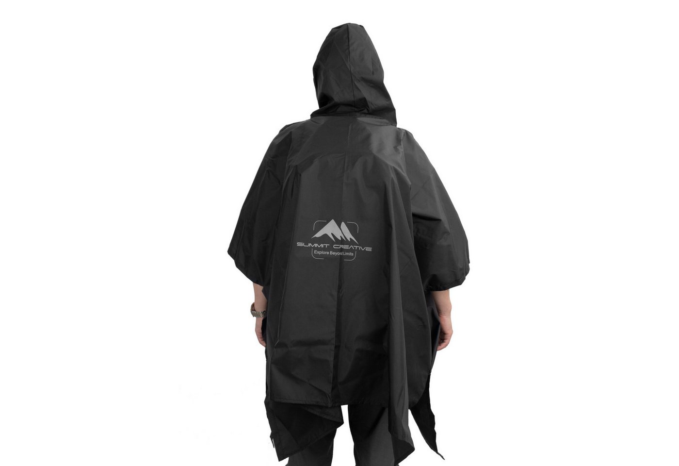 Summit Trekkingrucksack Summit-Creative Regenponcho schwarz Summit Trekkingrucksack Summit-Creative Regenponcho schwarz von Summit