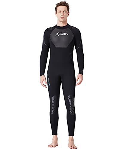 Neoprenanzug für Herren, 3 mm Reißverschluss hinten Ganzkörper Tauchanzug, Einteilig Nassanzüge Taucheranzug für Schnorcheln, Tauchen, Schwimmen, Surfen, Spearfishing, Wassersportarten Neoprenanzug für Herren, 3 mm Reißverschluss hinten Ganzkörper Tauchanzug, Einteilig Nassanzüge Taucheranzug für Schnorcheln, Tauchen, Schwimmen, Surfen, Spearfishing, Wassersportarten von Summshall